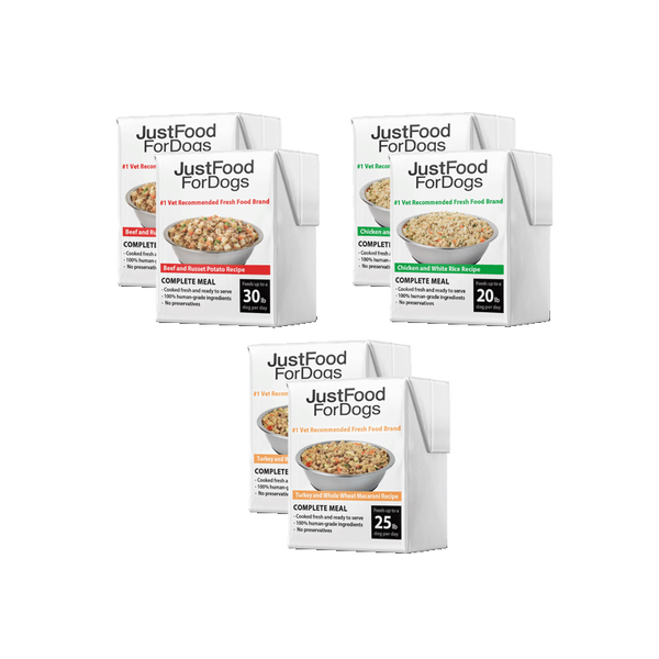Pantry Fresh Variety Pack - Beef, Chicken, and Turkey (Pack of 6)